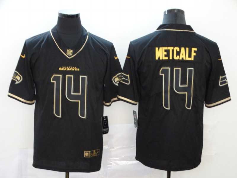 Nike Seahawks 14 D.K. Metcalf Black Gold Throwback Vapor Untouchable Limited Jersey,We sell and wholesale Nike Seahawks 14 D.K. Metcalf Black Gold Throwback Vapor Untouchable Limited Jersey on line form chian!
